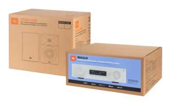 Technologia audio JBL Audio set MA310 + STAGE 240B Bílý