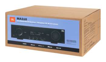 Technologia audio JBL MA310 - Av Zesilovač 5.2, 60 W, 4k, Bluetooth - černý