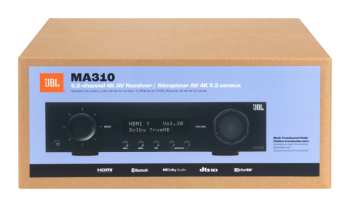 Technologia audio JBL MA310 - Av Zesilovač 5.2, 60 W, 4k, Bluetooth - černý