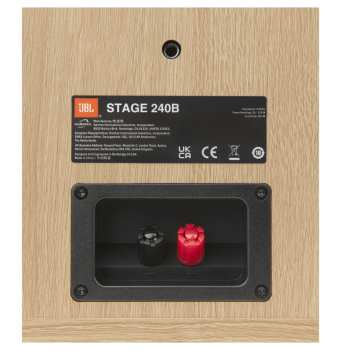 Technologia audio JBL Stage 240B - 2-pásmové Regálové Reprosoustavy, 75 W Rms, 4,5" - bílá