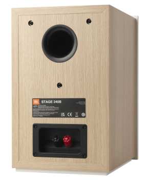 Technologia audio JBL Stage 240B - 2-pásmové Regálové Reprosoustavy, 75 W Rms, 4,5" - bílá