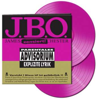 2LP J.B.O.: Explizite Lyrik (neon Pink Vinyl)