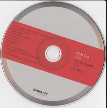 CD JD Allen Trio: The Matador And The Bull