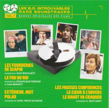 Album Karl Heinz Schäfer: Les Fourberies De Scapin / Le Fou Du Roi / Extérieur, Nuit / Polar / Les Fausses Confidences / Le Cœur À L'Envers / Le Bahut Va Craquer