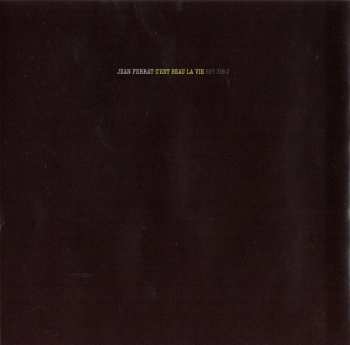CD Jean Ferrat: C'est Beau la Vie