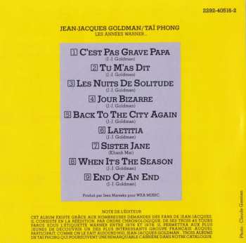 CD Jean-Jacques Goldman: Les Années Warner
