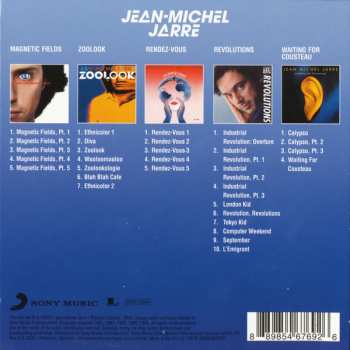 5CD/Zestaw pudełkowy Jean-Michel Jarre: Original Album Classics