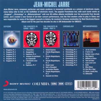 5CD/Zestaw pudełkowy Jean-Michel Jarre: Original Album Classics 