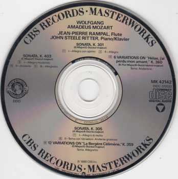 CD Jean-Pierre Rampal: Sonatas And Variations