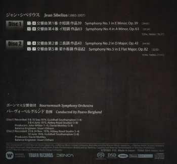 Zestaw pudełkowy/4SACD Jean Sibelius: Complete Symphonies LTD