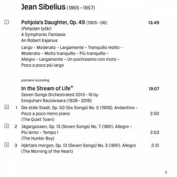 SACD Jean Sibelius: In The Stream Of Life