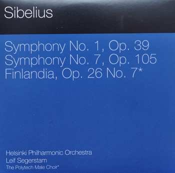 4CD/Zestaw pudełkowy Jean Sibelius: Sibelius Complete Symphonies • Violin Concerto • Finlandia