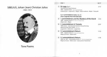 5CD/Zestaw pudełkowy Jean Sibelius: Tone Poems