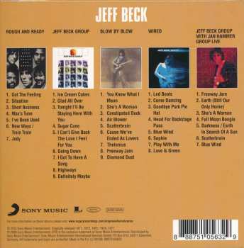 5CD/Zestaw pudełkowy Jeff Beck: Original Album Classics