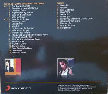 3CD/Zestaw pudełkowy Jeff Buckley: Sketches For My Sweetheart The Drunk / Grace