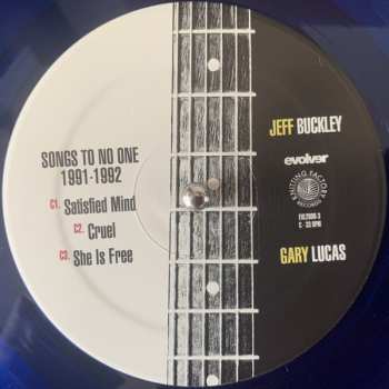 2LP Jeff Buckley: Songs To No One 1991-1992 CLR