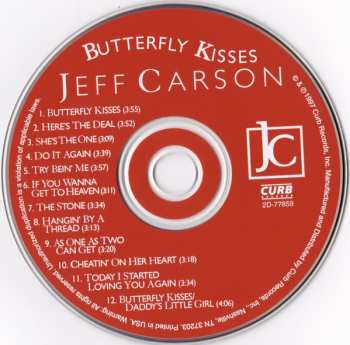 CD Jeff Carson: Butterfly Kisses