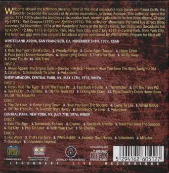 6CD/Zestaw pudełkowy Jefferson Starship: 70's Broadcast Collection