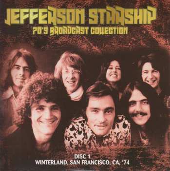 6CD/Zestaw pudełkowy Jefferson Starship: 70's Broadcast Collection