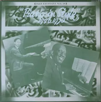 "Piano In Style" 1926-1930