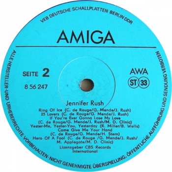 LP Jennifer Rush: Jennifer Rush