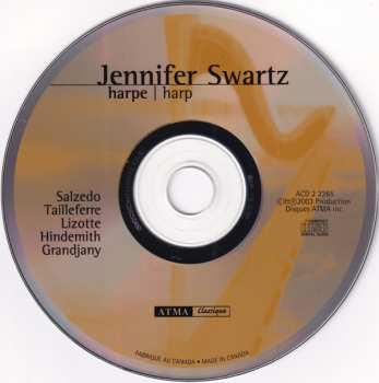 CD Jennifer Swartz:  Jennifer Swartz