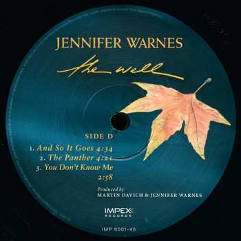 3LP/Zestaw pudełkowy Jennifer Warnes: The Well LTD