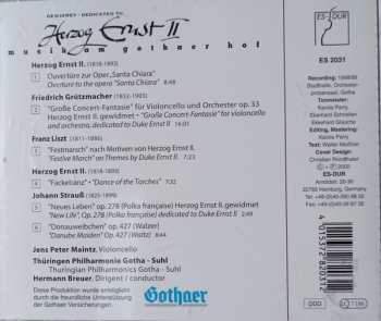 CD Hermann Breuer: Musik Am Gothaer Hof - Gewidmet Herzog Ernst II