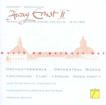 CD Hermann Breuer: Musik Am Gothaer Hof - Gewidmet Herzog Ernst II