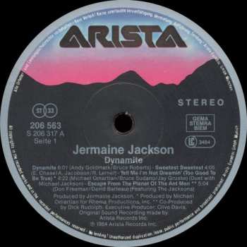 LP Jermaine Jackson: Dynamite