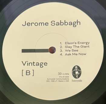 LP Jérôme Sabbagh: Vintage