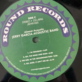 2LP Jerry Garcia Acoustic Band: Almost Acoustic
