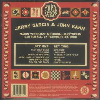 2LP Jerry Garcia: Pure Jerry: Marin Veterans’ Memorial Auditorium San Rafael, CA February 28, 1986 CLR | LTD