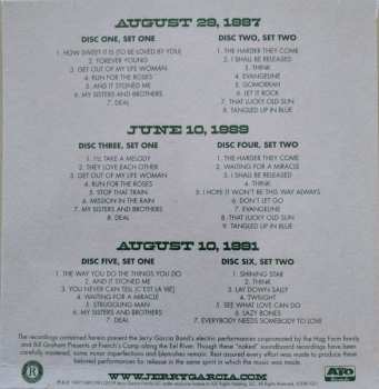 6CD The Jerry Garcia Band: Electric On The Eel