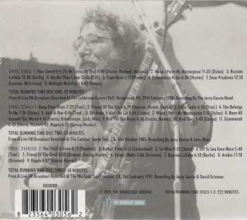 3CD/Zestaw pudełkowy Jerry Garcia: The Broadcast Archives