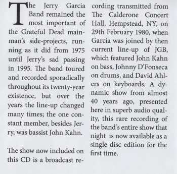3CD/Zestaw pudełkowy Jerry Garcia: The Broadcast Archives
