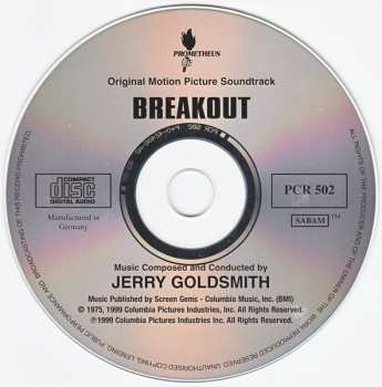 CD Jerry Goldsmith: Breakout (Original Motion Picture Soundtrack)