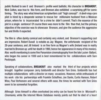 CD Jerry Goldsmith: Breakout (Original Motion Picture Soundtrack)