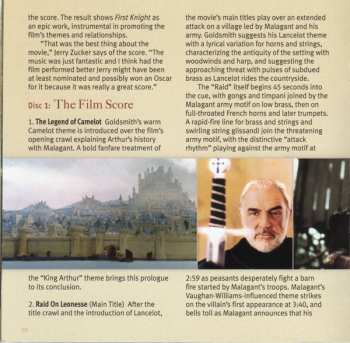 2CD Jerry Goldsmith: First Knight (Expanded Original Motion Picture Score) LTD