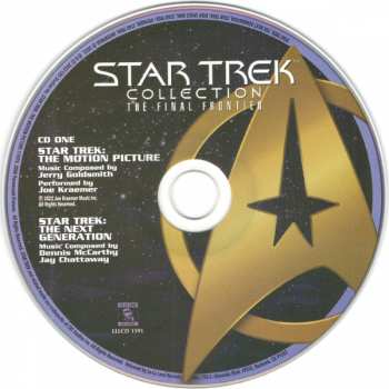 4CD/Zestaw pudełkowy Paul Baillargeon: Star Trek Collection: The Final Frontier LTD