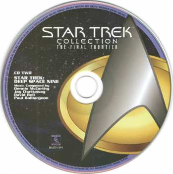 4CD/Zestaw pudełkowy Paul Baillargeon: Star Trek Collection: The Final Frontier LTD