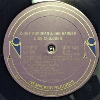 LP Jan Hammer: Like Children