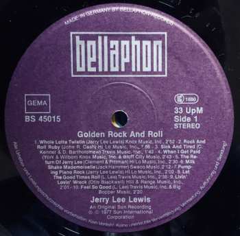 LP Jerry Lee Lewis: 20 Super Hits