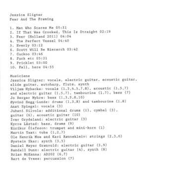 CD Jessica Sligter: Fear And The Framing