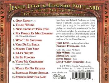 CD Jesse Lége: Live! At The Isleton Crawdad Festival