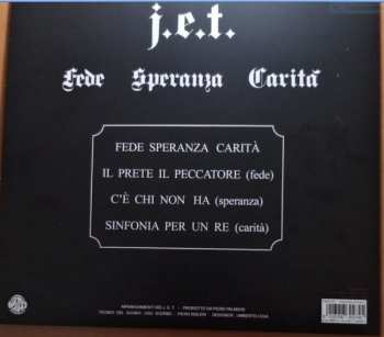 LP Jet: Fede Speranza Carità
