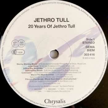 2LP Jethro Tull: 20 Years Of Jethro Tull