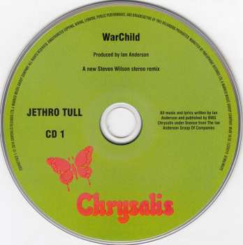 2CD/2DVD/Zestaw pudełkowy Jethro Tull: WarChild (The 40th Anniversary Theatre Edition) DLX