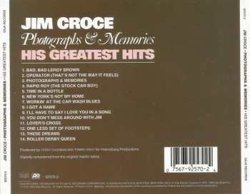 CD Jim Croce: Photographs & Memories: His Greatest Hits