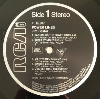 LP Jim Foster: Power Lines